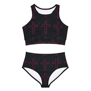 Mary On A Cross Sporty Bikini Set