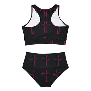 Mary On A Cross Sporty Bikini Set