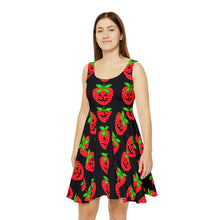 Summerween Strawberries Women's Skater Dress