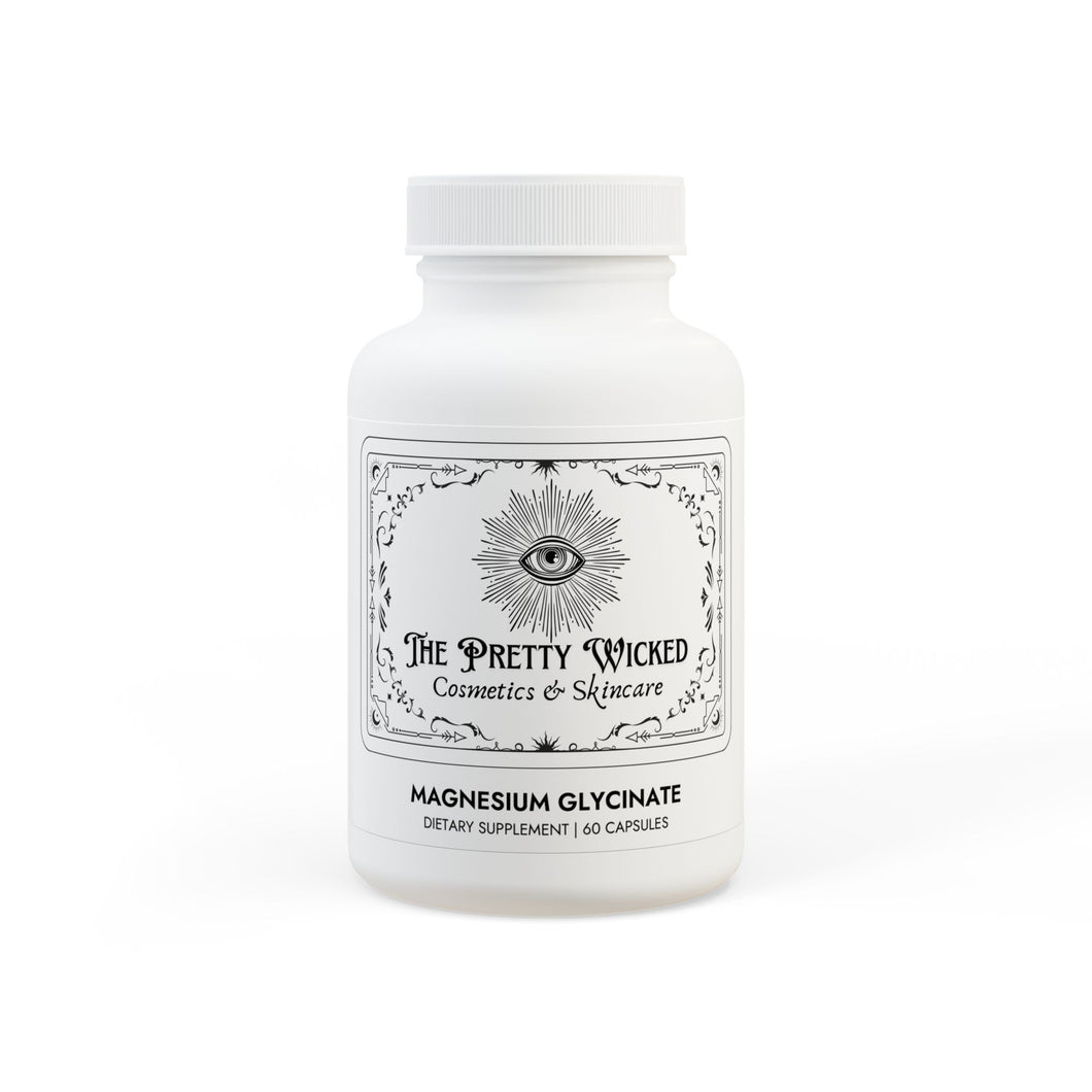 The Pretty Wicked Magnesium Glycinate Supplement (60 Capsules)