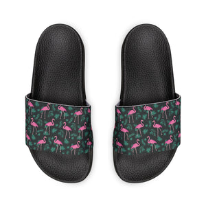 Flamingo print Women's Removable-Strap Sandals