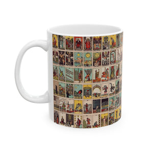 Wicked Tarot Cards Ceramic Mug, 11oz