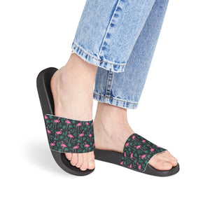 Flamingo print Women's Removable-Strap Sandals