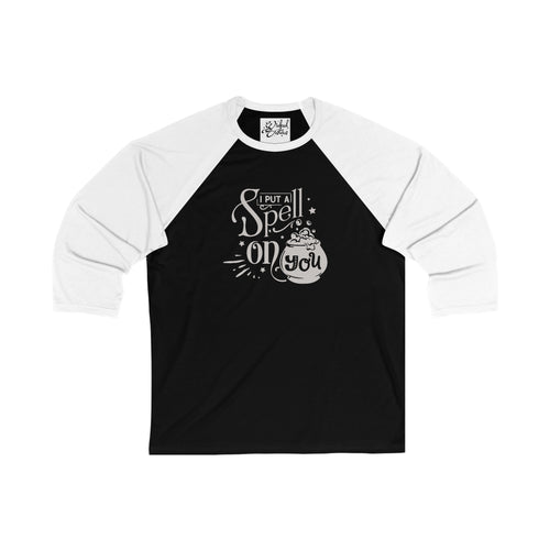 I Put A Spell On You Unisex 3\4 Sleeve Baseball Tee