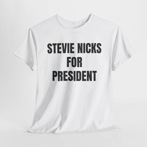 Stevie Nicks For President Unisex Heavy Cotton Tee