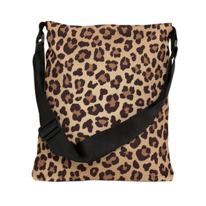 Bettie Leopard Adjustable Tote Bag