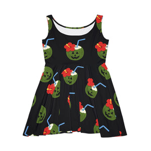 Summerween Colada Women's Skater Dress