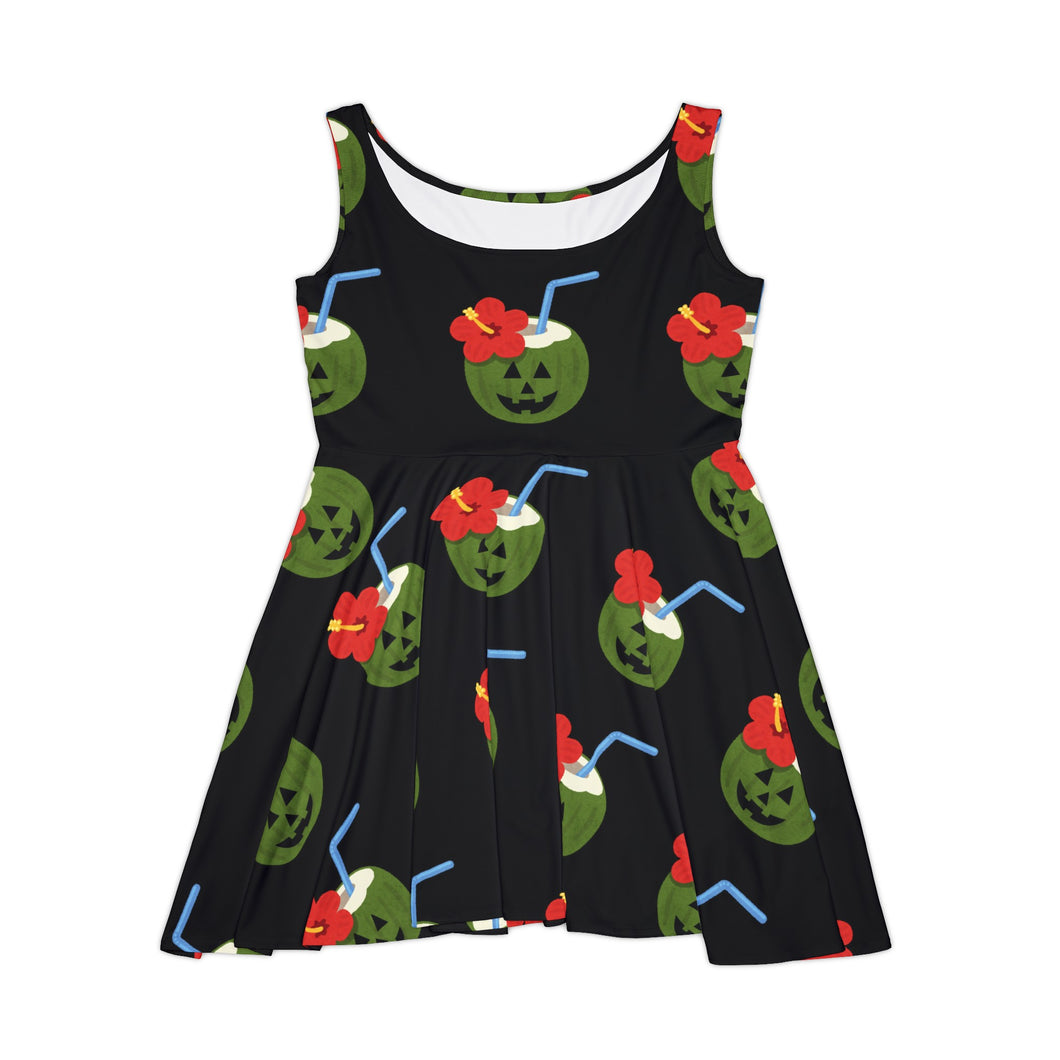 Summerween Colada Women's Skater Dress