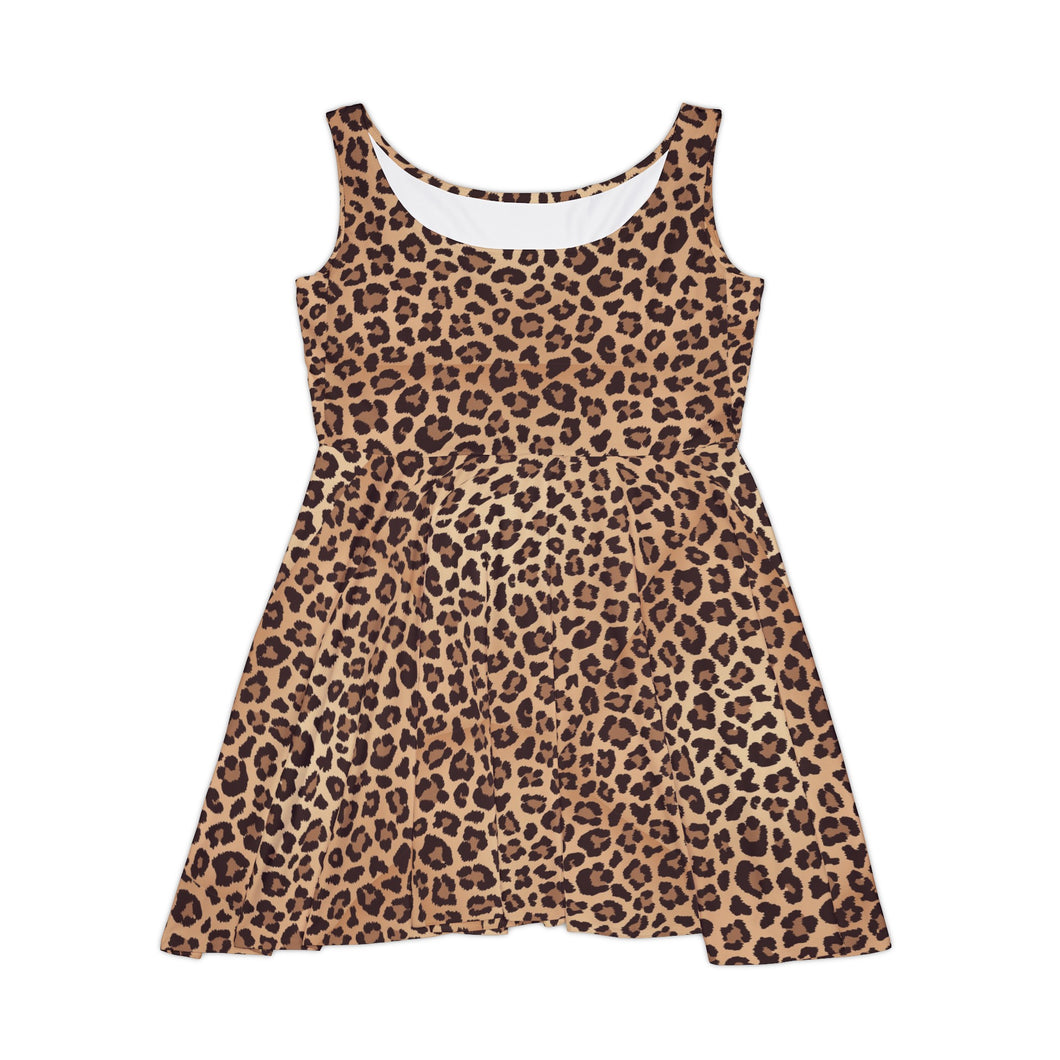 Bettie Leopard Women's Skater Dress