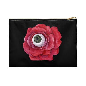 Flower Makeup and Accessories Pouch