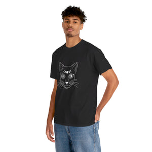 Salem Cat Unisex Heavy Cotton Tee