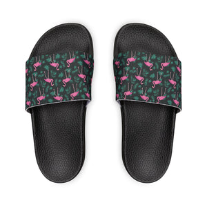 Flamingo print Women's Removable-Strap Sandals