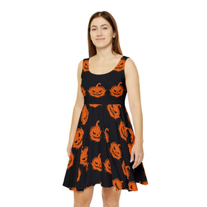 Pumpkin King Women's Skater Dress