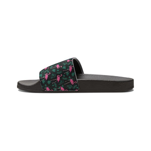 Flamingo print Women's Removable-Strap Sandals