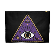 Evil Eye Makeup and Accessory Pouch
