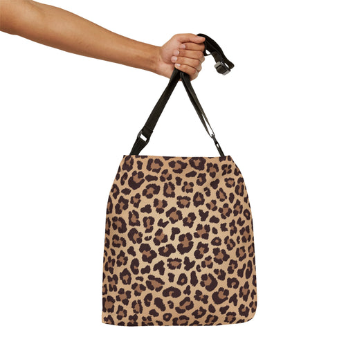 Bettie Leopard Adjustable Tote Bag