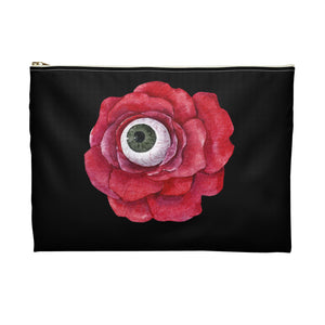 Flower Makeup and Accessories Pouch