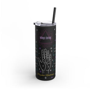 Psychic Readings Maars Maker Skinny Matte Tumbler, 20oz