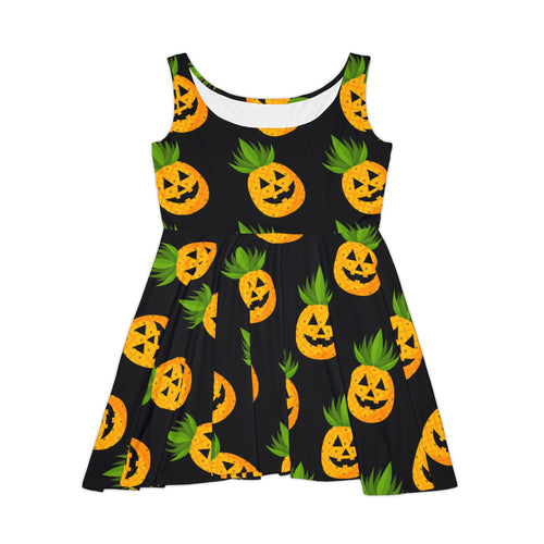 Summerween Pineapple Women's Skater Dress