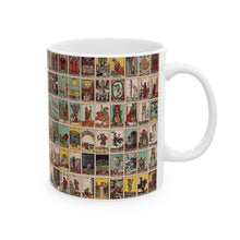 Wicked Tarot Cards Ceramic Mug, 11oz