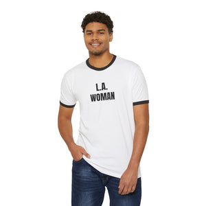 L.A. Woman Unisex Cotton Ringer T-Shirt