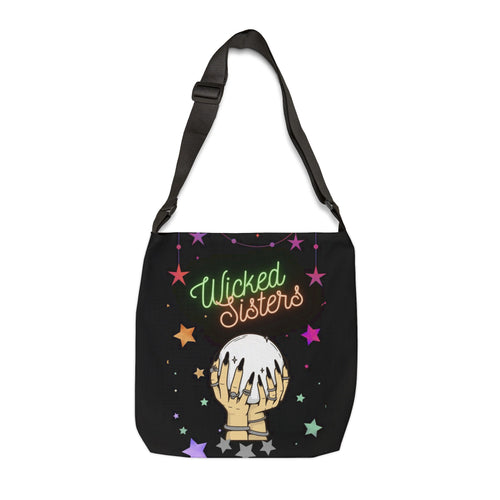 Wicked Sisters Cosmetics Adjustable Tote Bag