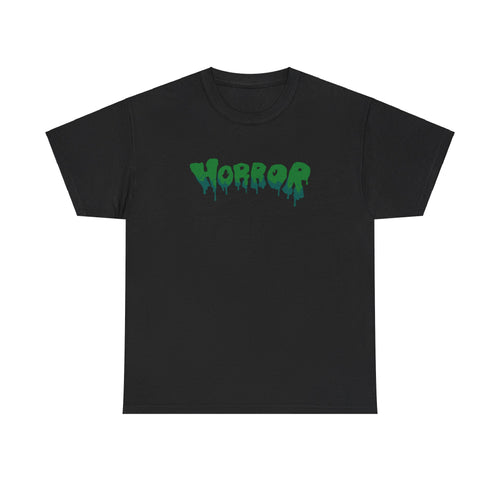 Horror Green Drip Unisex Heavy Cotton Tee