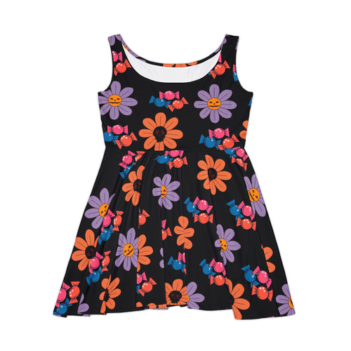 Summerween 70s Women's Skater Dress