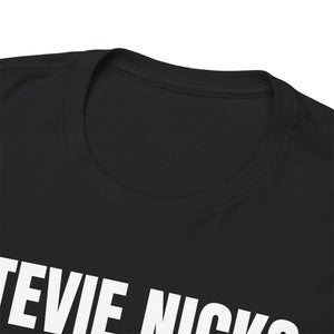 Stevie Nicks For President (Black) Unisex Heavy Cotton Tee