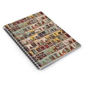 Wicked Tarot Spiral Notebook - Ruled Line