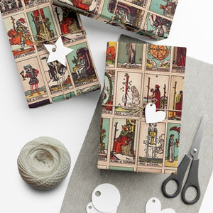 Wicked Tarot Cards Gift Wrap Papers