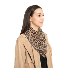 Bettie Leopard Poly Scarf