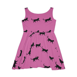 Cat Walk 🐈‍⬛ Women's Skater Dress