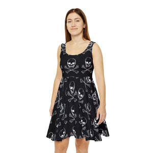 Crossbones Women's Skater Dress