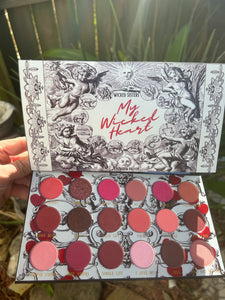 New! My Wicked Heart 18 Color Eyeshadow Palette