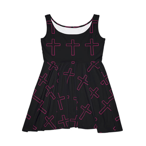 Mary On A Cross Women's Skater Dress