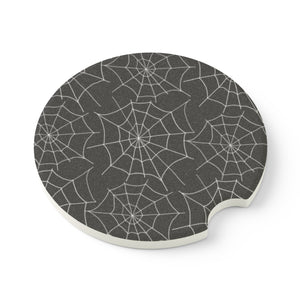 Spiderweb Soapstone Car Coaster