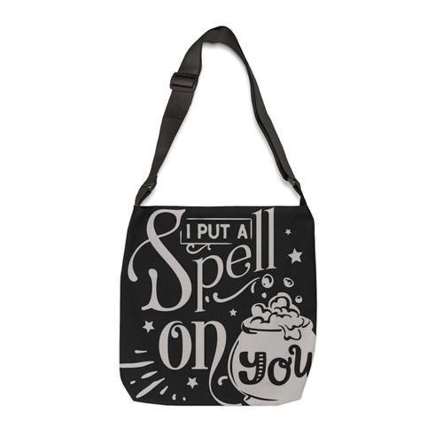 Spell Work Adjustable Tote Bag