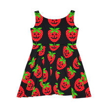 Summerween Strawberries Women's Skater Dress