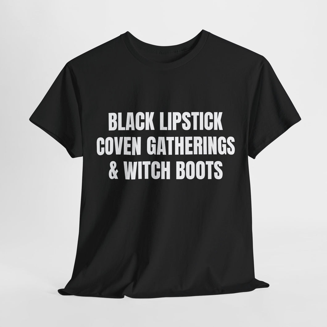 Witch Boots Unisex Heavy Cotton Tee