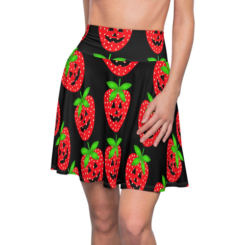 Strawberries Women's Skater Skirt