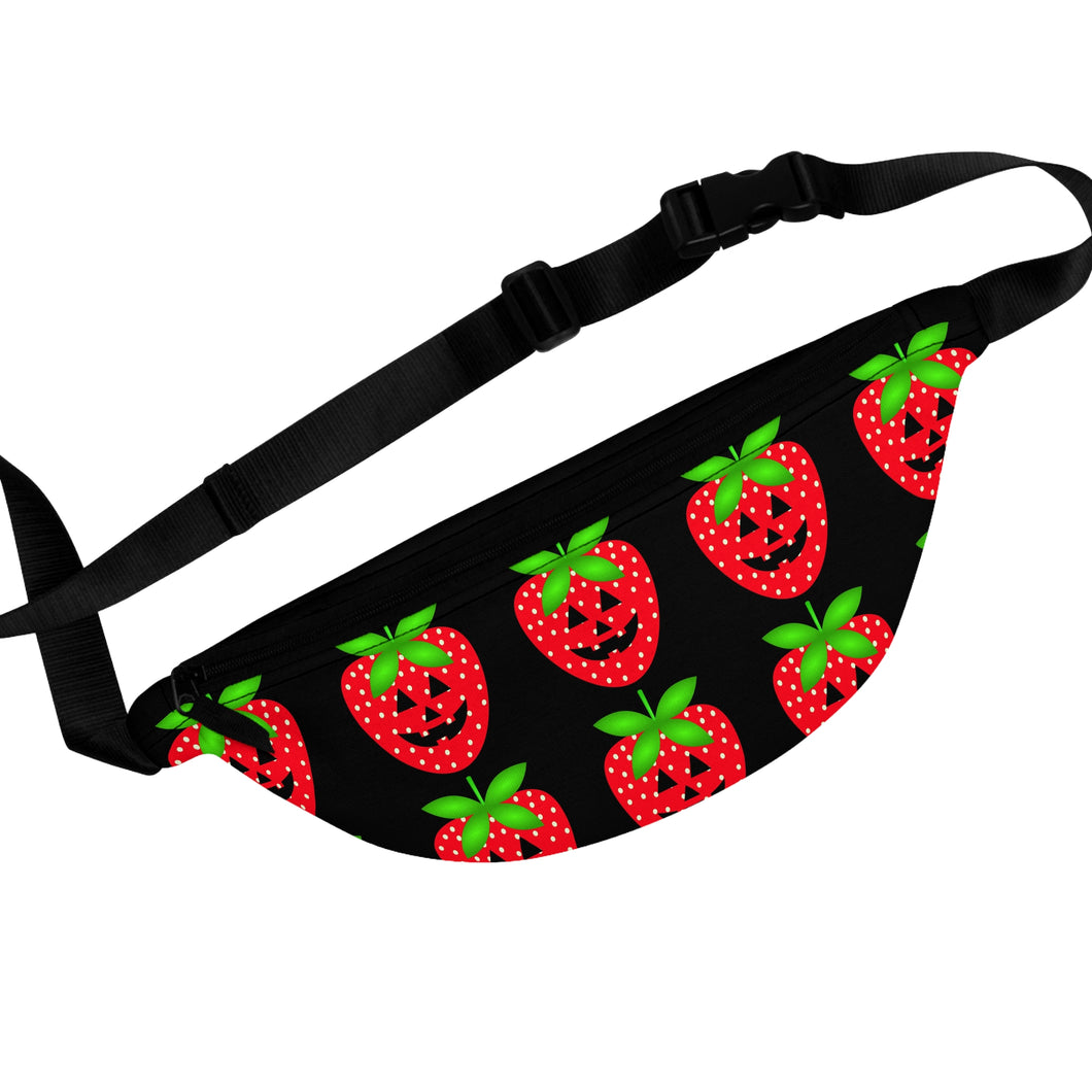 Summerween Strawberries Crossbody Fanny Pack