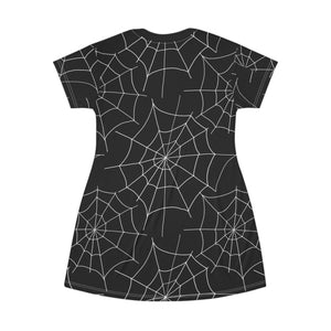 Spiderwebs T-Shirt Dress