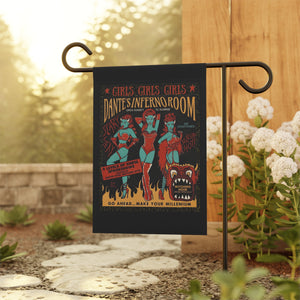 Welcome to Dante’s Inferno Room Garden & House Banner