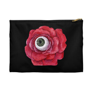 Flower Makeup and Accessories Pouch