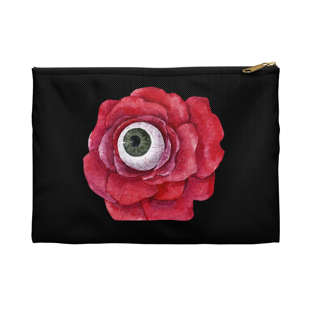 Flower Makeup and Accessories Pouch