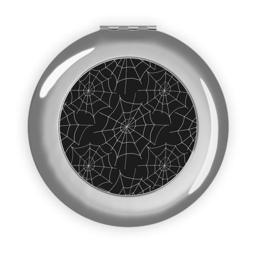 Spiderwebs Compact Travel Mirror