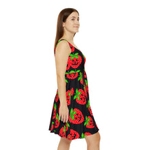 Summerween Strawberries Women's Skater Dress