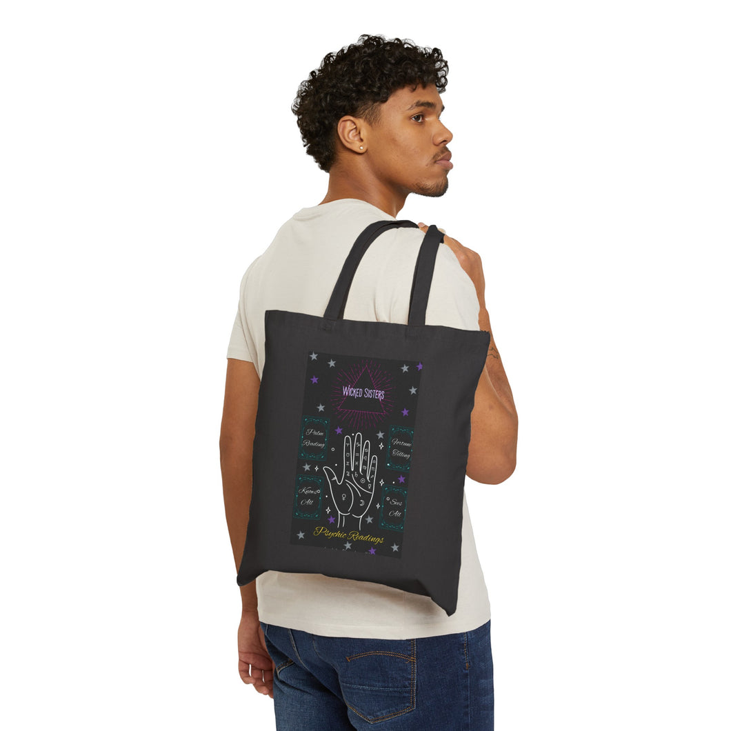 New! Psychic Readings Cotton Canvas Tote Bag