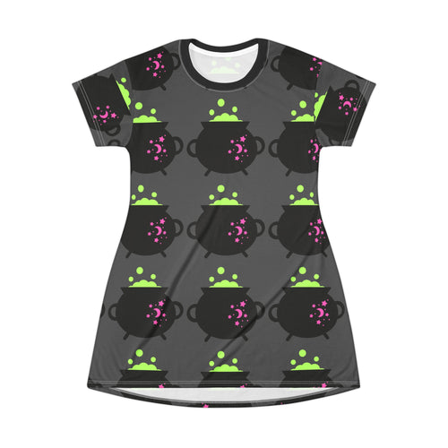 Cauldrons T-Shirt Dress